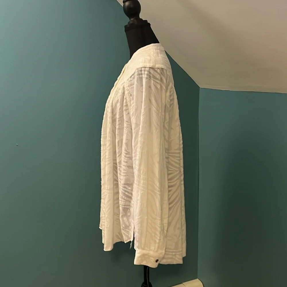 NEW Free People Can’t Stop Dreaming White Tunic Size Small
